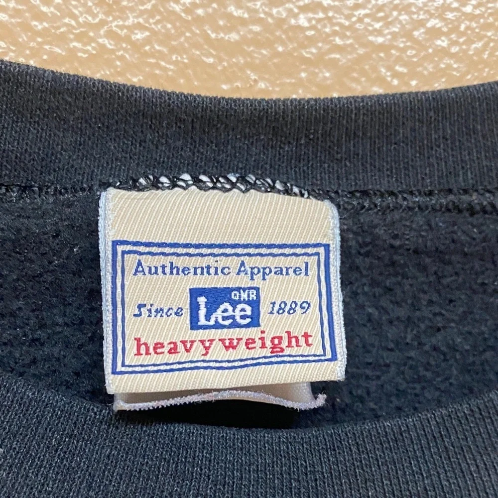 Vintage 90s Lee Heavyweight “Still Plays with Motorcycles” Crewneck Size Large